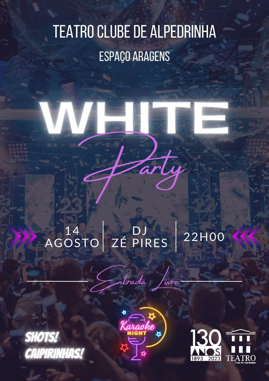 Cartaz de destaque do evento