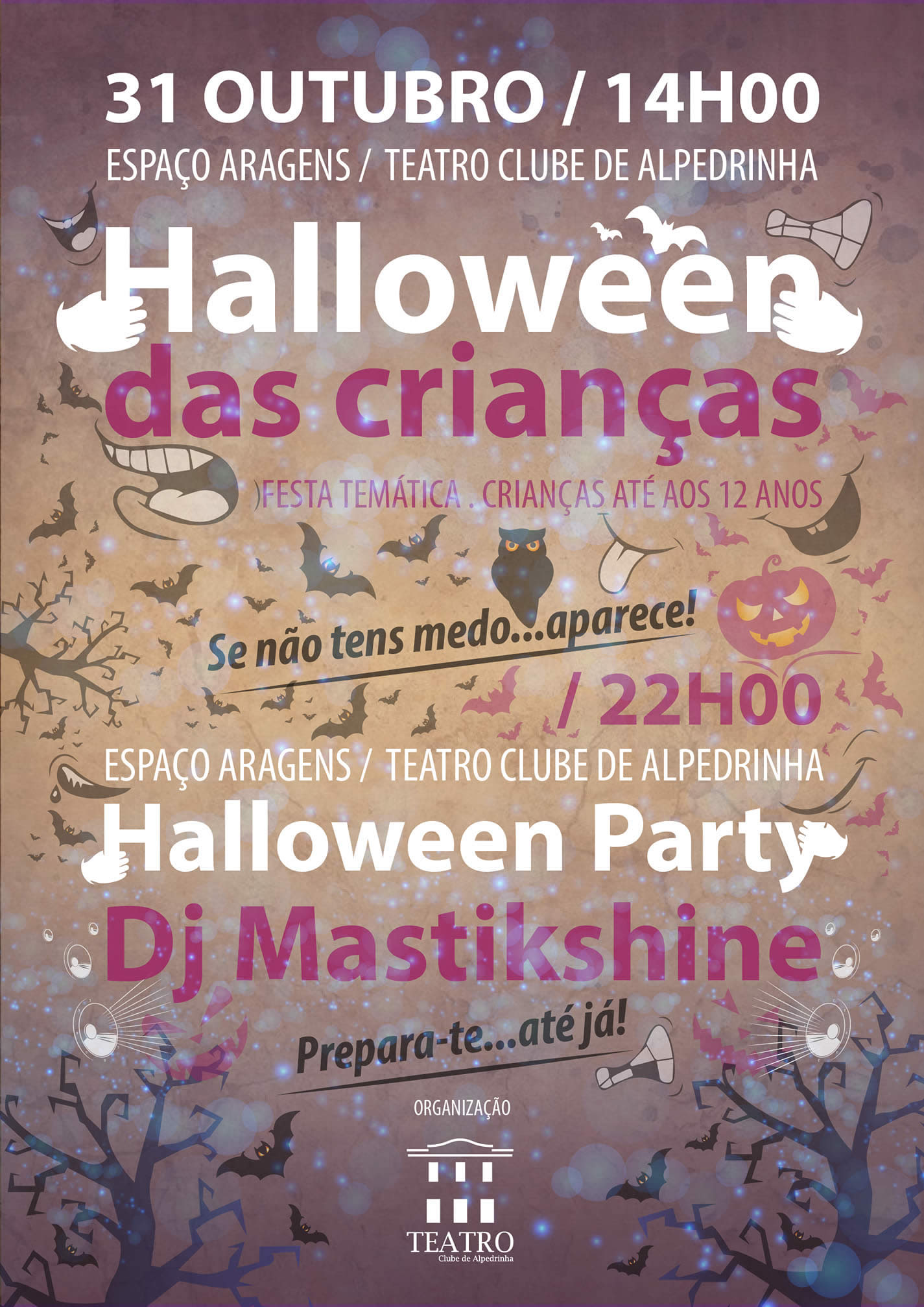 Cartaz de destaque do evento