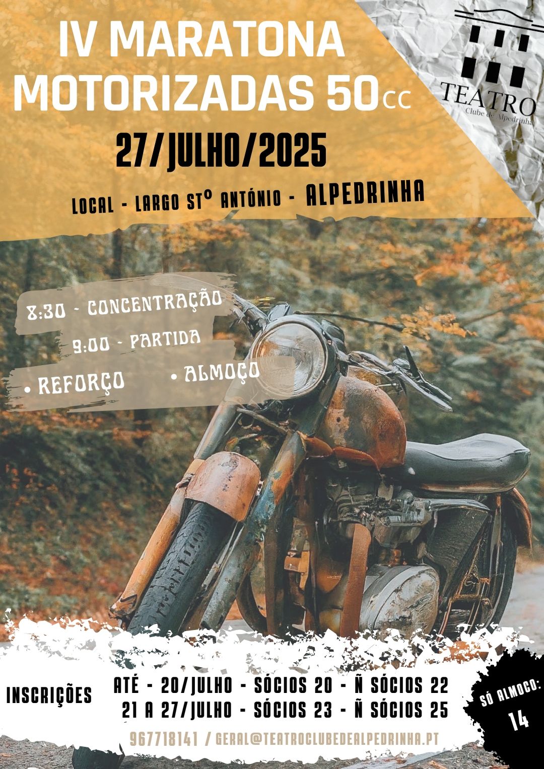 Cartaz de destaque do evento