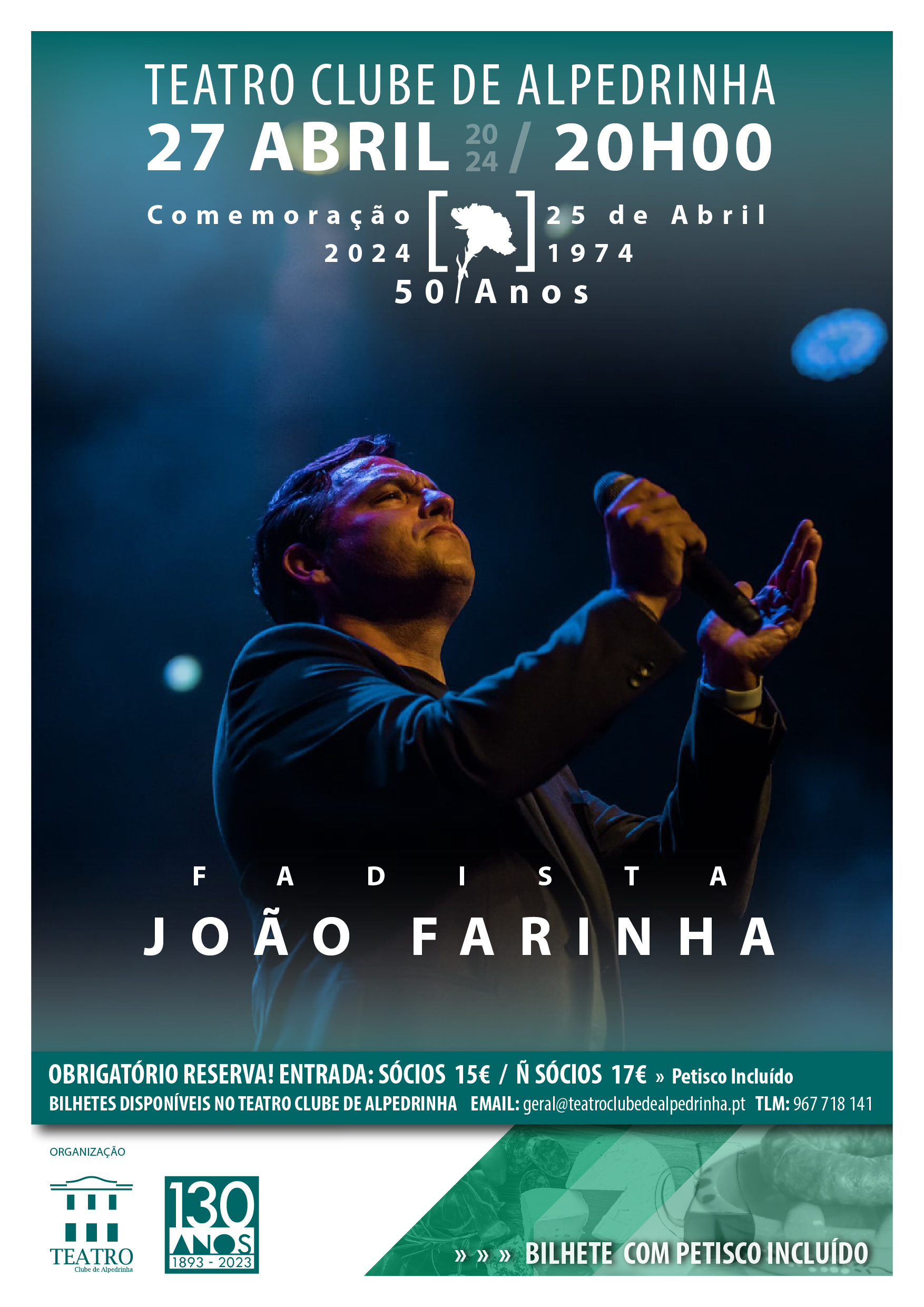 Cartaz de destaque do evento