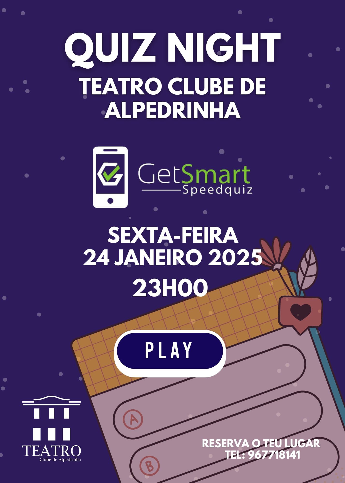 Cartaz de destaque do evento