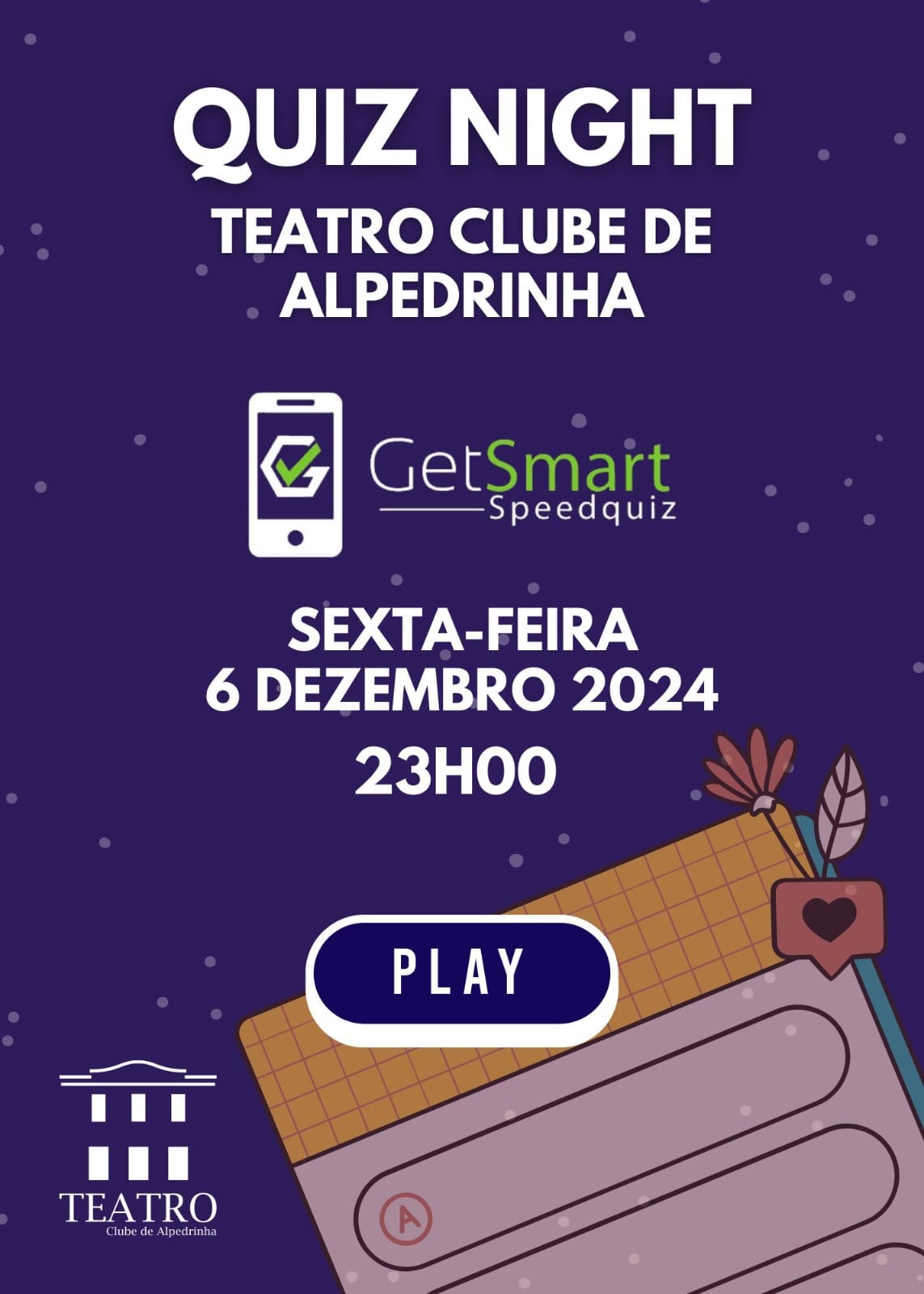 Cartaz de destaque do evento