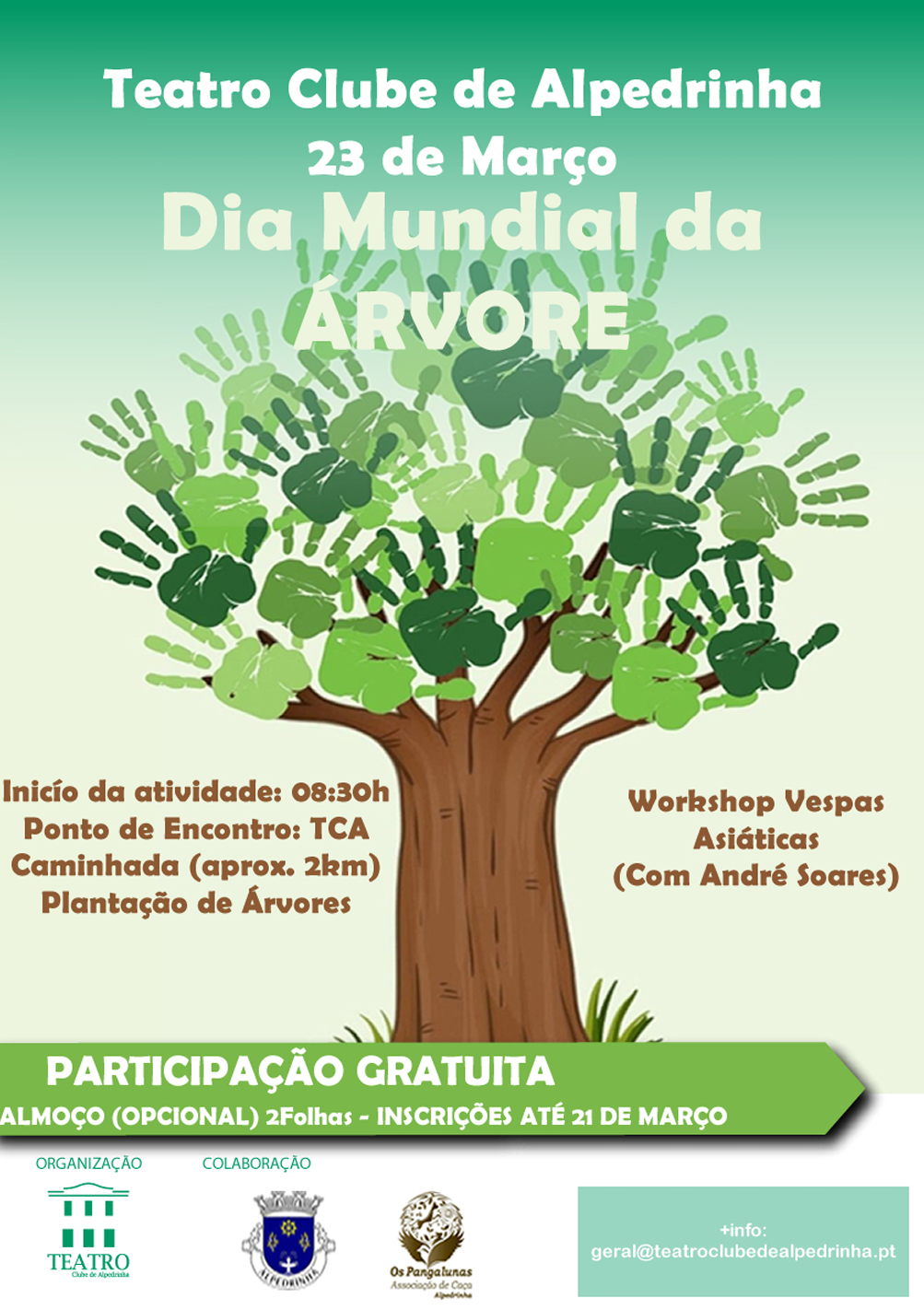 Cartaz de destaque do evento